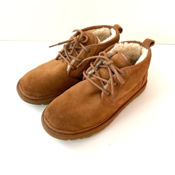 UGG Men's Neumel Suede Chukka Boots in Chestnut - Size 9 - Picture 5 of 8
